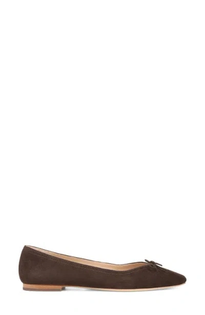 Veronica Beard Cailey Ballet Flat In Brown