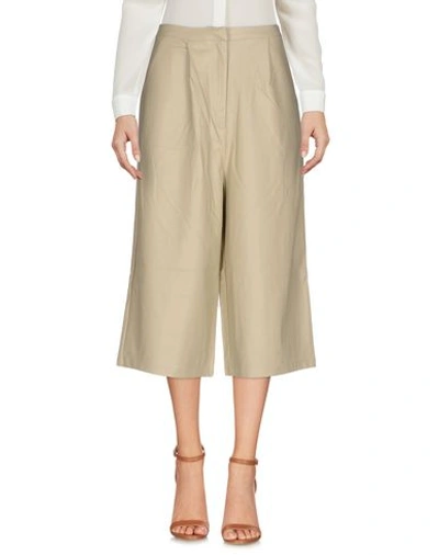 Glamorous 3/4-length Shorts In Beige