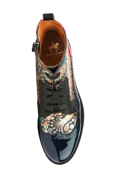 Embassy London Hatter Boot In Multi