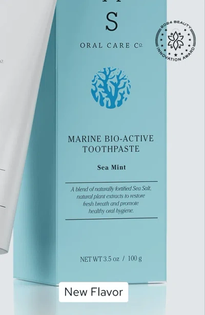 Olas Wellness Marine Bio-active Toothpaste 3.5 Ounce In Multi