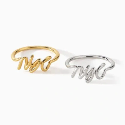 Ora Ana The Empire Ring In Silver
