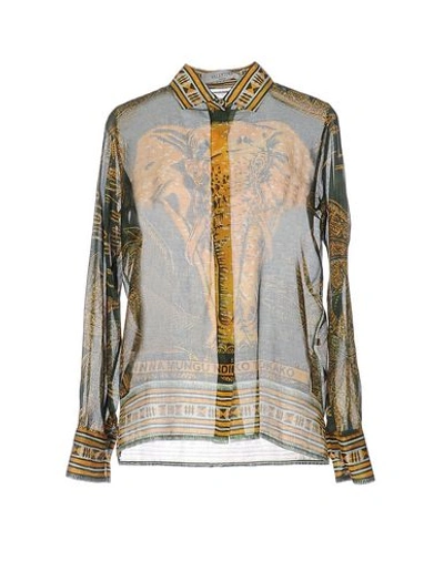 Valentino Shirts In Dark Green