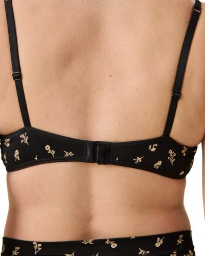 Kindred Bravely Every Stage Triangle Bralette In Black