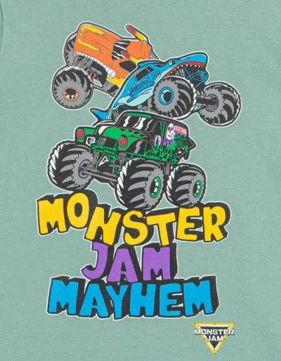 Monster Jam 2-pack Long Sleeve T-shirt In Multi