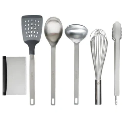 Babish 11-piece Wood And Silicone Kitchen Tool Set In Multi
