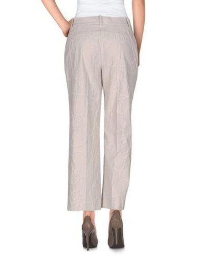 Shop Blumarine Pants In Dove Grey