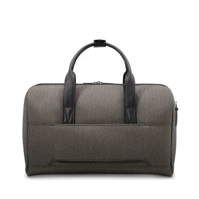 Hartmann Herringbone Deluxe Weekend Duffel In Black
