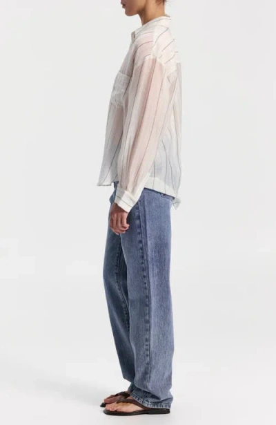 Ronen Chen Striped Button-up Shirt