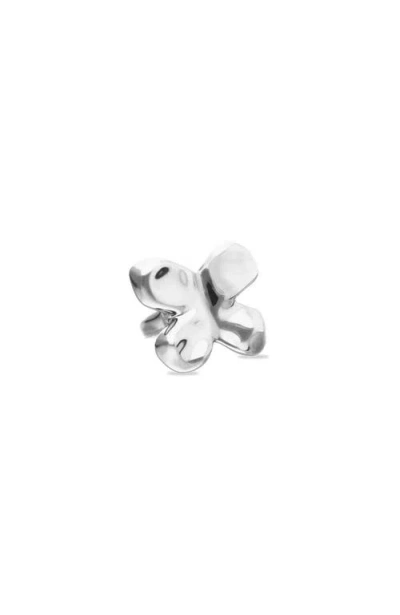 Unode50 Butterfly Ring In Metallic
