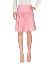 Boutique Moschino Knee Length Skirt In Pink