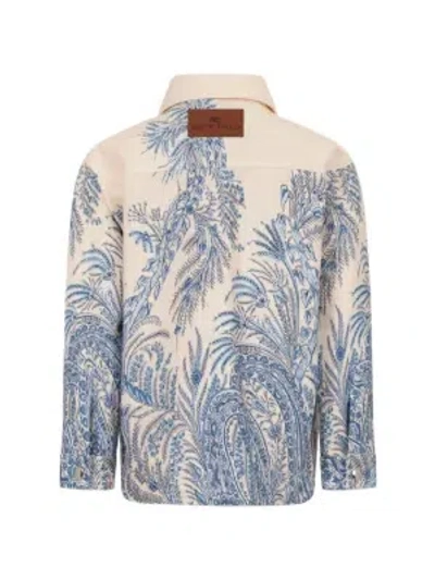 Etro Paisley-pattern Jacket In Brown
