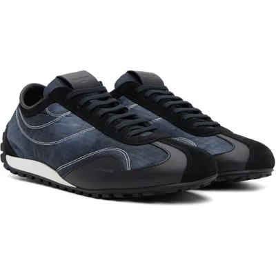 Balmain Racing Low Trainers In Black