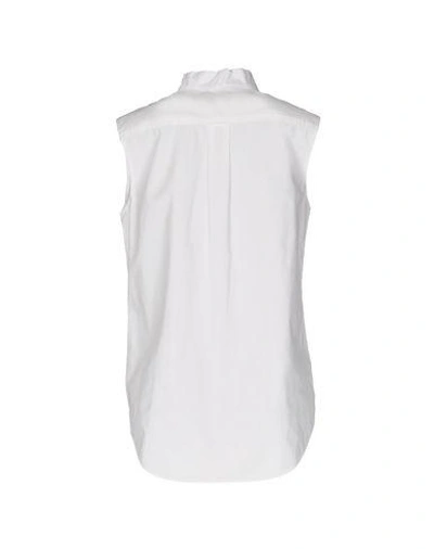 Shop Maiyet Solid Color Shirts & Blouses In White