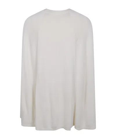 Ralph Lauren Sweater Round Neck Pullover In White