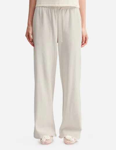 Glowny G Comfort String Pants In White