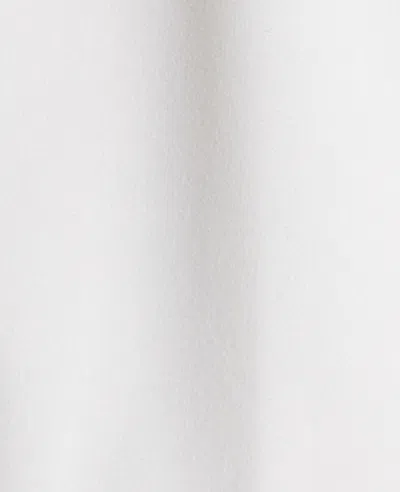 Kenneth Cole Pleated V-neck Pullover Top In White