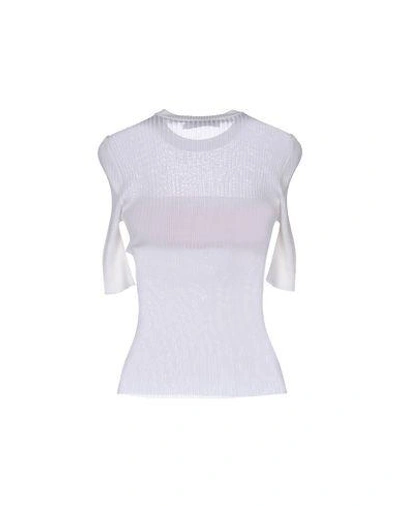 Shop Mary Katrantzou Sweater In White