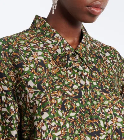 Dries Van Noten Printed Shirt In Multi