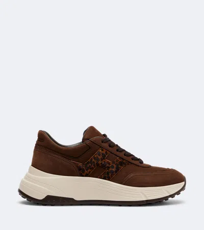 Hogan Sneakers Interactive In Brown