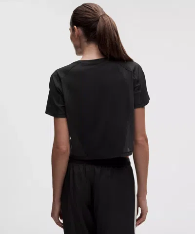 Lululemon Mesh Panel Training Short-sleeve Shirt