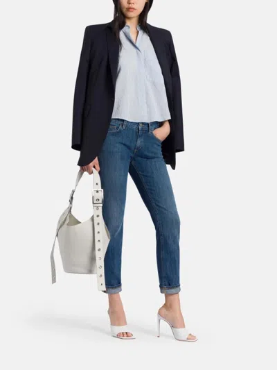 Dondup Monroe Pants In Blue