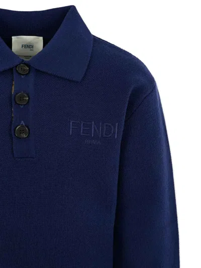 Fendi Jr Pole In Blue