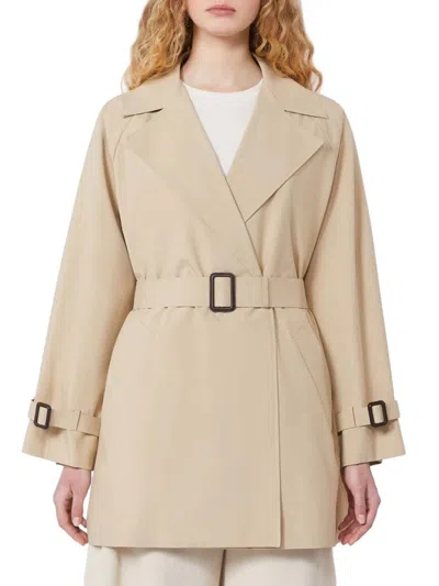 Weekend Max Mara Belted Jacket In Black
