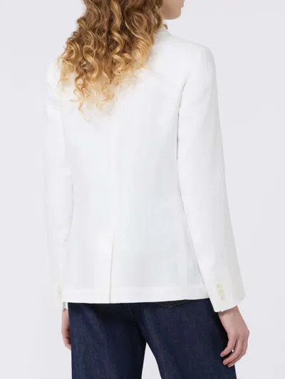 Weekend Max Mara Wkdnalut Single-breasted Blazer In White