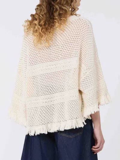 Weekend Max Mara Sweater In White