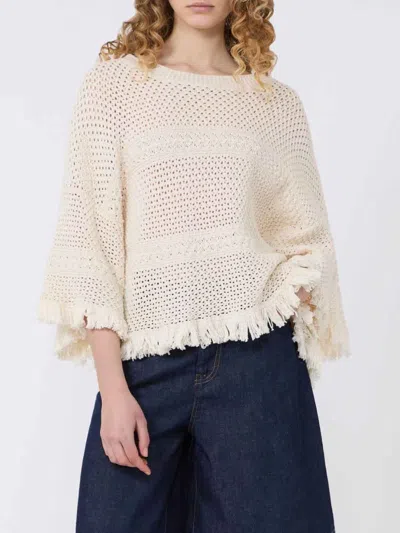 Weekend Max Mara Sweater In White