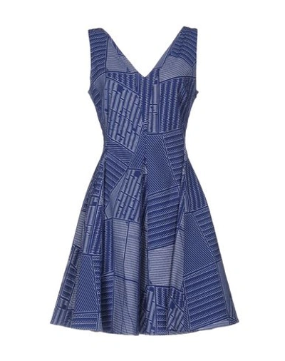 Opening Ceremony Short Dress In Blue