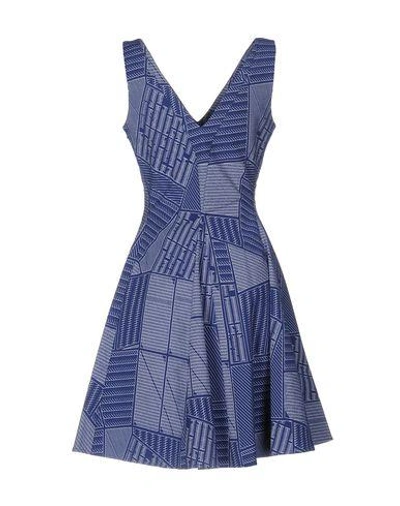 Shop Opening Ceremony Short Dress In Blue