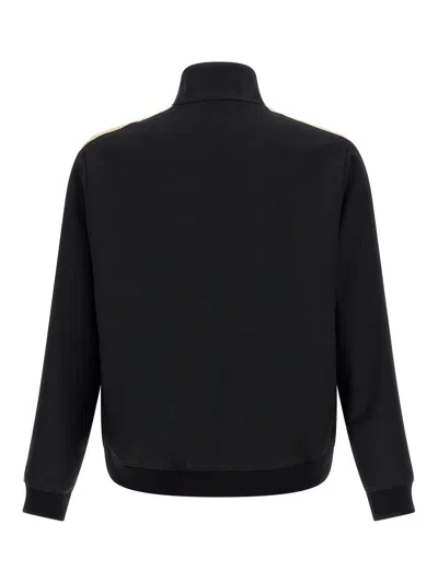 Valentino Garavani Turtleneck Zip Polyester Sweatshirt In Animal Print