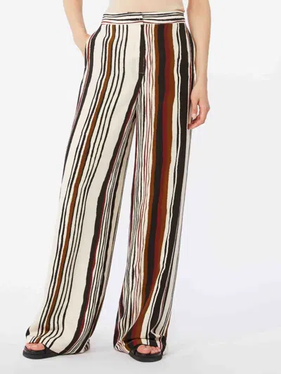 Max Mara Studio Mstpagano Trouser Red In Multi