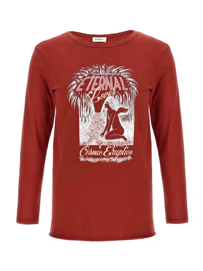 Second / Layer Eternal Lover Graphic-print T-shirt In Animal Print