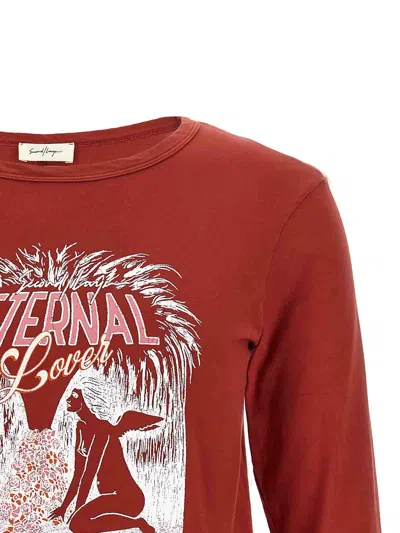 Second / Layer Eternal Lover Graphic-print T-shirt In Animal Print