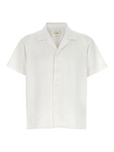 Second / Layer Avenue Short-sleeve Shirt In White