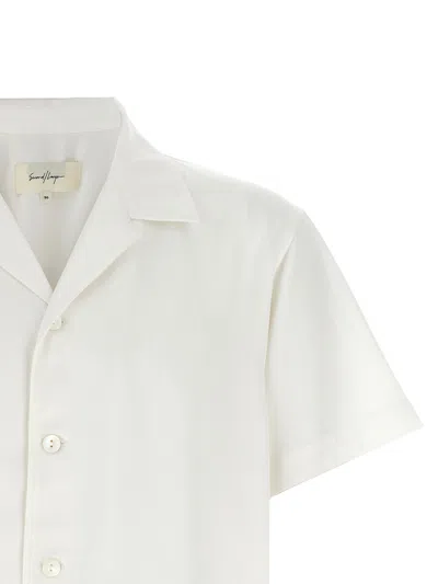 Second / Layer Avenue Short-sleeve Shirt In White
