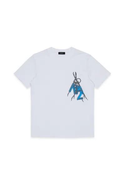 N°21 Logo-print T-shirt In White