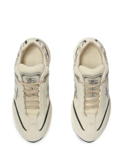 Burberry Eclipse Runner Sneakers In Neutral