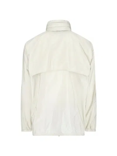 Prada Zip-up Jacket In Neutral