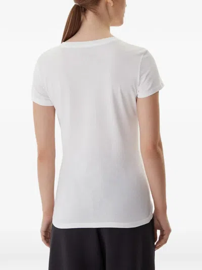 Armani Exchange Logo-print T-shirt In White