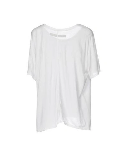 Shop Enza Costa T-shirt In White
