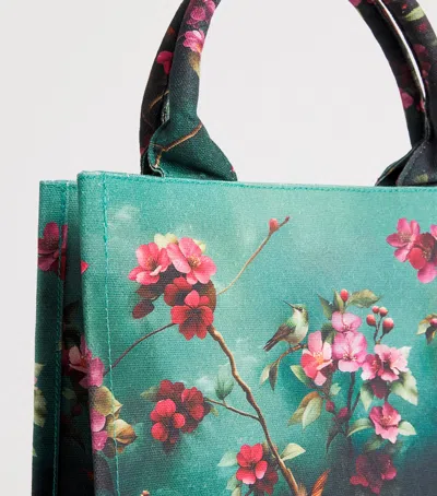 Harrods Small Exotics Decaf Blend Tote Bag In Pattern
