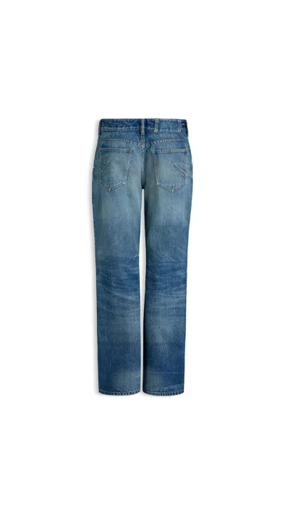 Alaïa Belt Loop Jeans In Blue