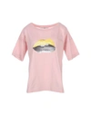 Golden Goose T-shirts In Pink