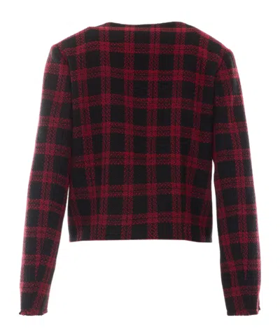 Pinko Checked Casual Jacket In Multi