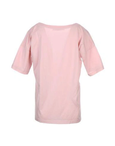 Shop Golden Goose T-shirts In Pink