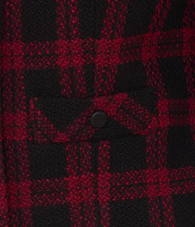 Pinko Checked Casual Jacket In Multi