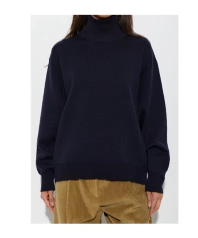 Rohe Turtleneck Sweater In Blue